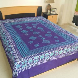 High quality hand made Batik bed sheet with 2 pillow cover