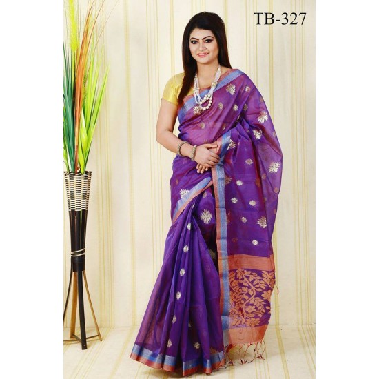 Fashionable Saree with blouse pcs
