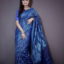 Mirpur Silk Jamdani Sharee