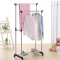 Folding Double Clothes & Shoe Rack