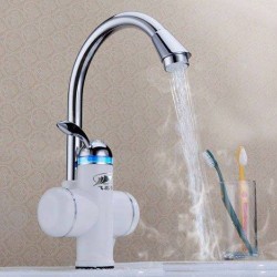 Electric hot water tap 