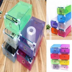 Drawer Style Stackable Organizer Polyurethane Boxes