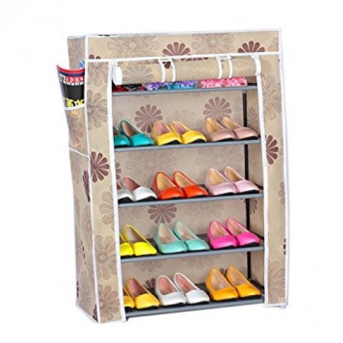 4 5 Layer Shoe Rack And Wardrobe Rack