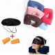 3 In 1 Travel Set Eye Cover Ear Plug Neck Pillow