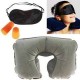 3 In 1 Travel Set Eye Cover Ear Plug Neck Pillow