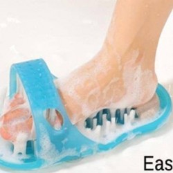 Easy Feet Built-in Pumice Stone Foot Cleaner Shower Feet Soapy Soles Foot Scrubber Cleans & massages your feet As Seen On TV