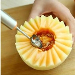 Fruit Vegetable Carving Tools Melon Scoops Ballers Stainless Steel Kitchen Accessories 