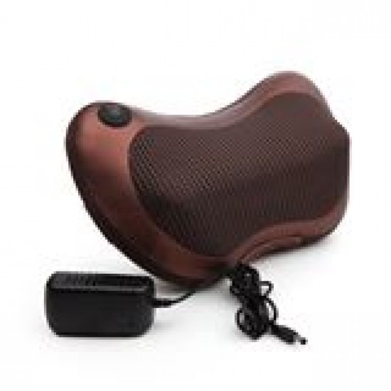 Neck Massage Pillow with 12V DC Power Supply and Built-in Heating/Kneading