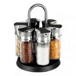 6-Piece Revolving Spice Rack