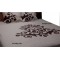 Cut work Applique bed cover with 2 pillow cover