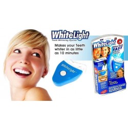 White light for teeth cleaning