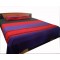 Embroidered Applique Bed Cover with two pillow cover