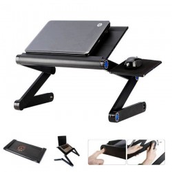 T9 laptop table with cooling fan