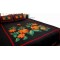Applique Bed Cover with two pillow cover