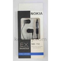 Stereo Earphone For Nokia NK-750