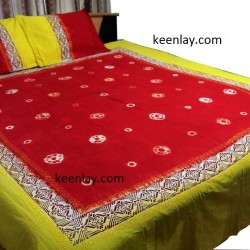 Batiq Bed Cover with two pillow cover