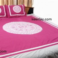 Nakshi Bed Cover with two pillow cover