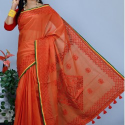 Pure Muslin Silk Saree 