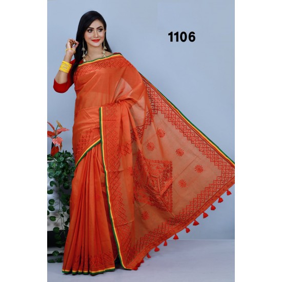 Pure Muslin Silk Saree 