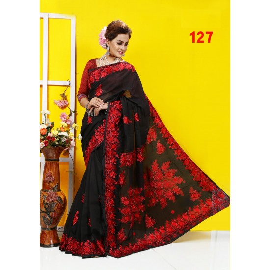 Pure Muslin Silk Saree 