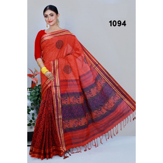 Pure Cotton Saree