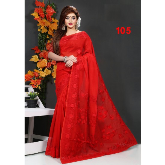 Pure Muslin Silk Saree