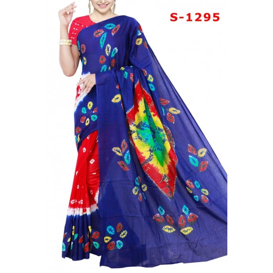 Mom Batik Saree with Blouse Pcs