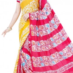 Mom Batik Saree with Blouse Pcs