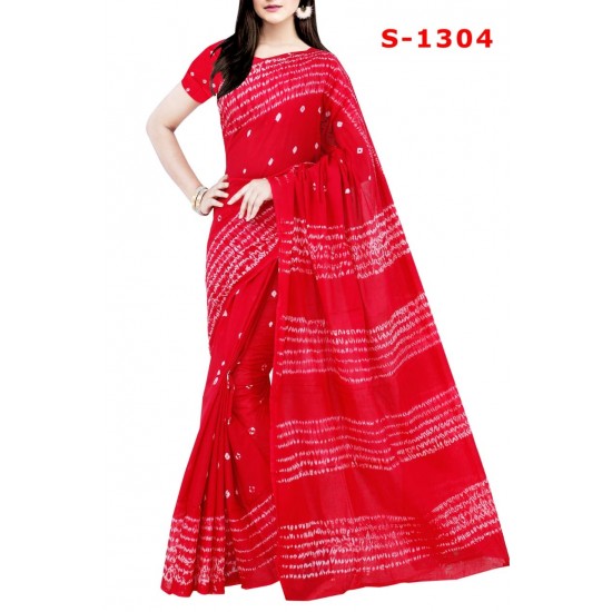 Mom Batik Saree with Blouse Pcs