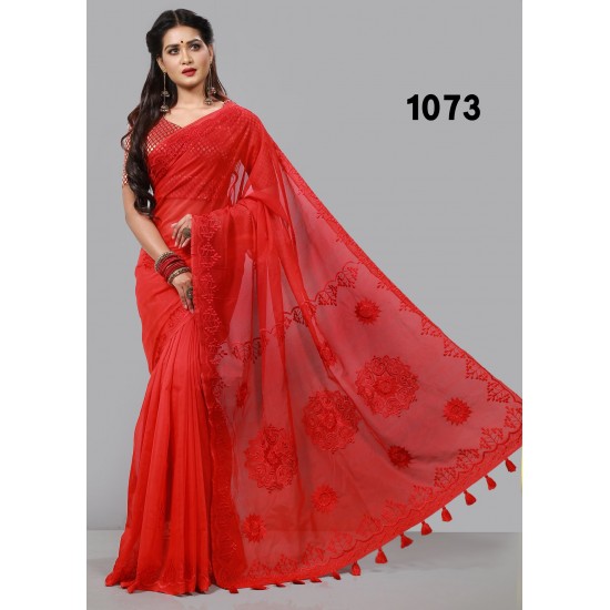 Pure Muslin Silk Saree
