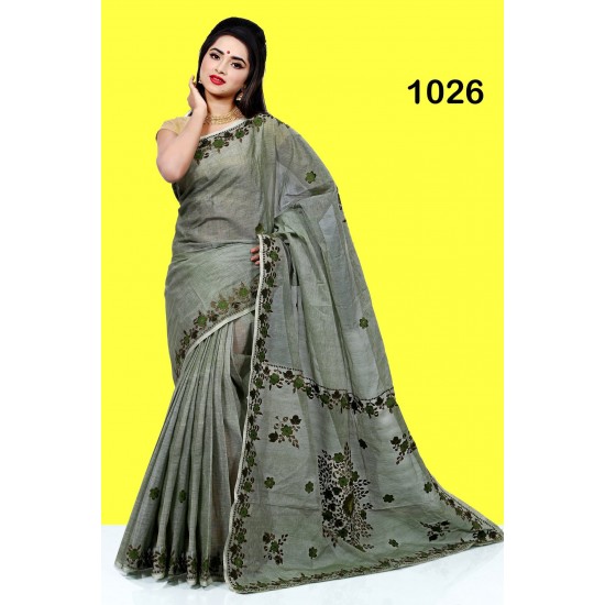 Pure Muslin Silk Saree