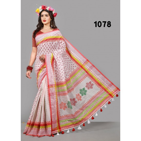 Pure Muslin Silk Saree