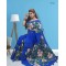Half Silk Hand Paint saree