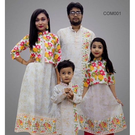 Family Combo Set Mom Dad Baby Girl Baby Boy