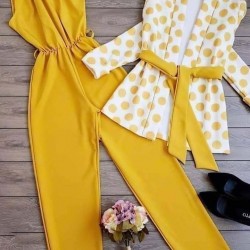 Trendy Print Jumpsuit