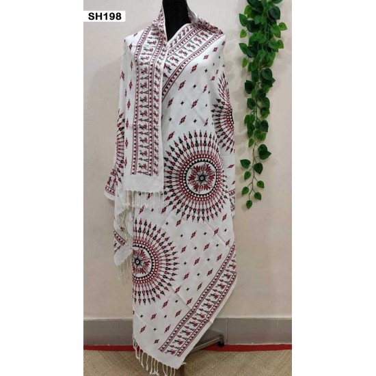Stylish Aarong Viscose Screen Print shawl