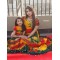 Batik Combo Mom and Baby Matching Skirt Set