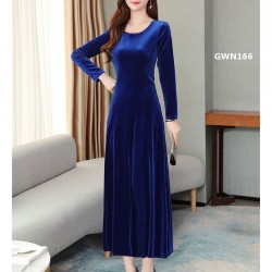 Orginal High Quality China Glossy Luxury Velvet Winter Wear for Woman