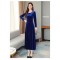 Orginal High Quality China Glossy Luxury Velvet Winter Wear for Woman