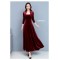 Orginal High Quality China Glossy Luxury Velvet Winter Wear for Woman