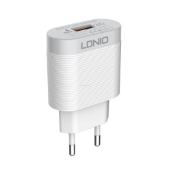 Product Name: LDNIO 3A Travel Charger with Micro USB Cable EU (A303Q) – White.