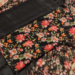 Unstitched Indian Rishika silk three piece