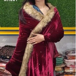 Spacial Winter shawl