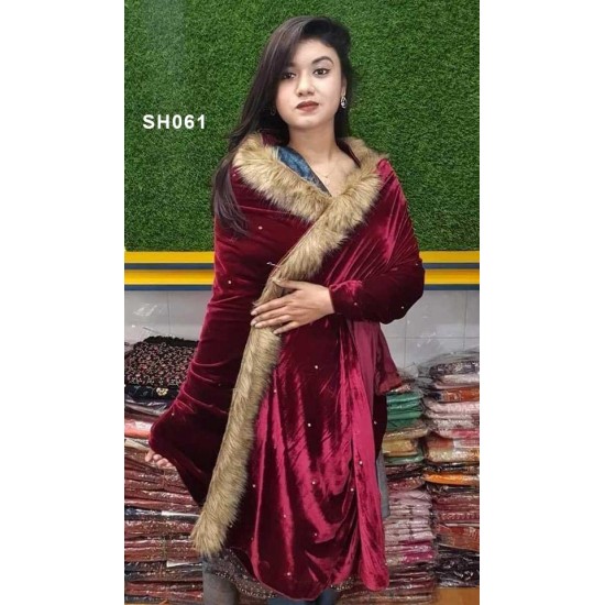 Spacial Winter shawl
