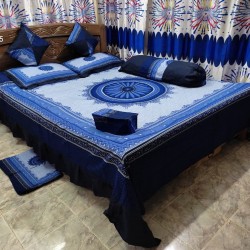 Print Bedsheet 8 pices Set