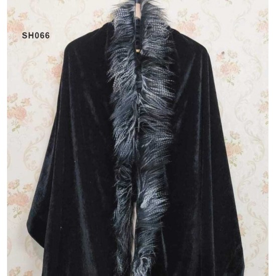Spacial Winter shawl