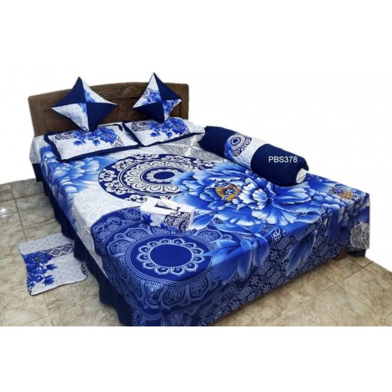 Print Bedsheet 8 pices Set
