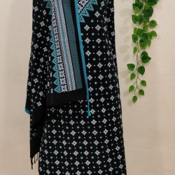 Fashionable Aarong Viscose Screen Print shawl