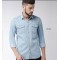 Denim Casual Long Sleeve Shirt