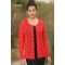 Exclusive Hand Knit Fashionable Short Cardigan for Women DM-402